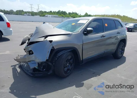 2016 Jeep Cherokee Sport from USA, damaged, VIN 1C4PJLAB8GW264653